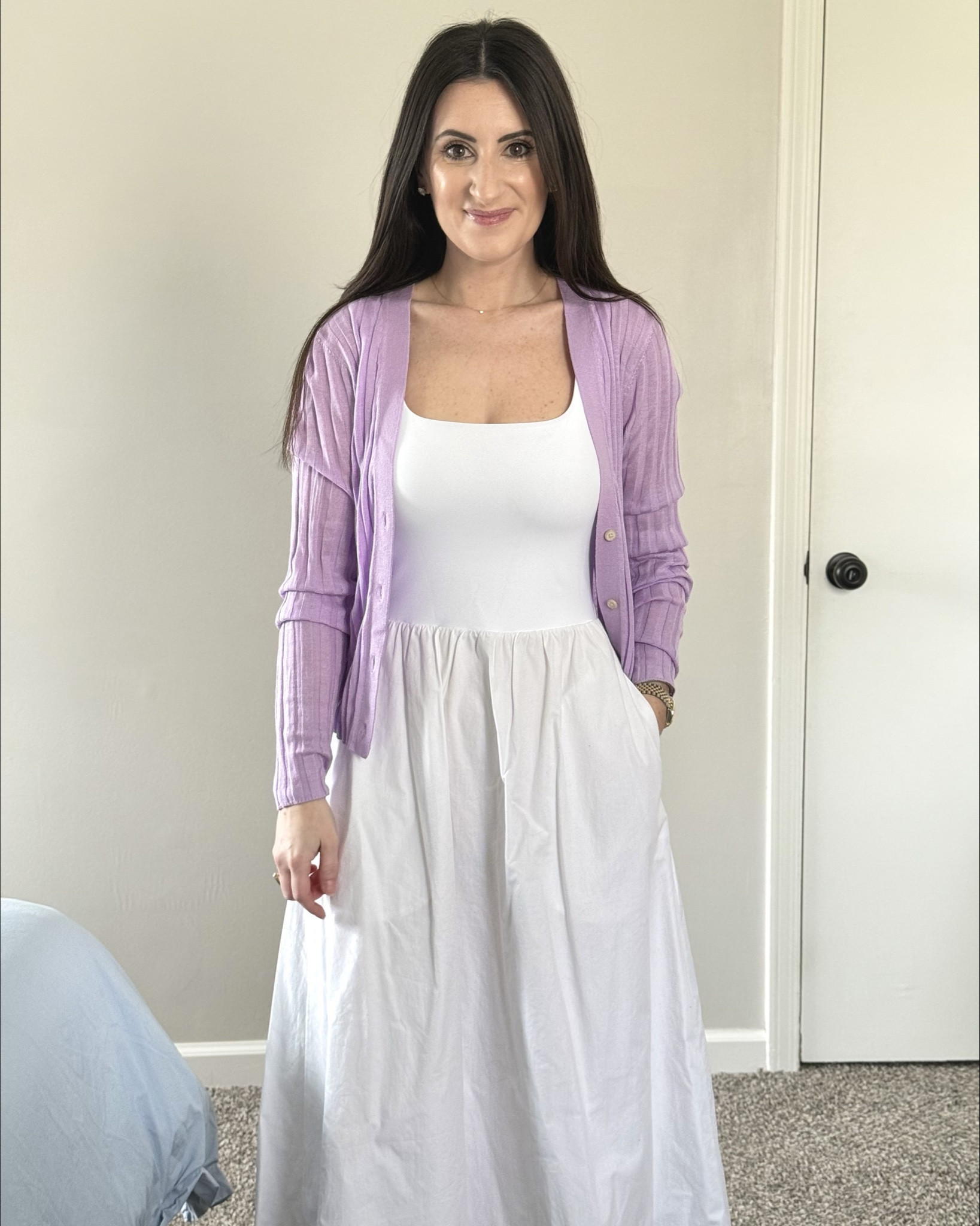 Easy outfit you don’t have to think about 🤍

This dress + cardigan combo is one of those outfits I keep reaching for. It’s comfortable, easy to throw on, and still feels put together!

Linking everything here.

@Aritzia 

#LTKgrwm #LTKootd #LTKPetite