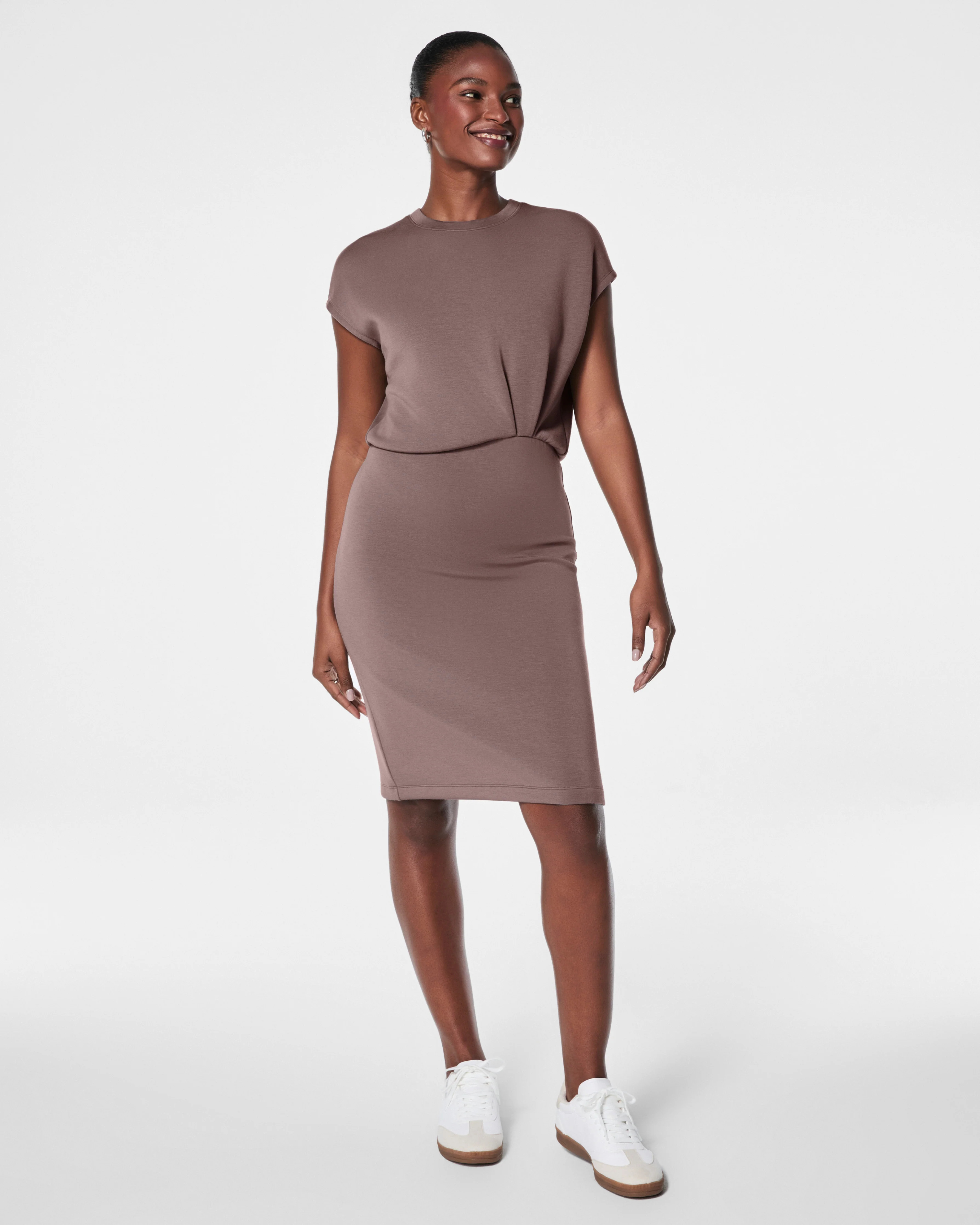 AirEssentials Gathered Waist Dress | Spanx