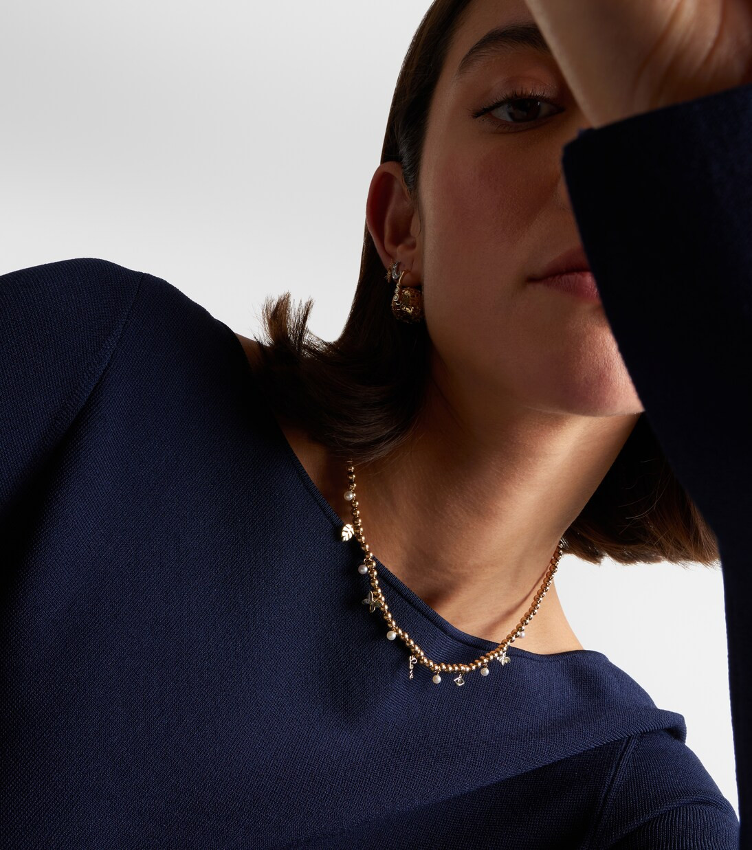 Collier en or 14 ct et perles | Mytheresa (FR)
