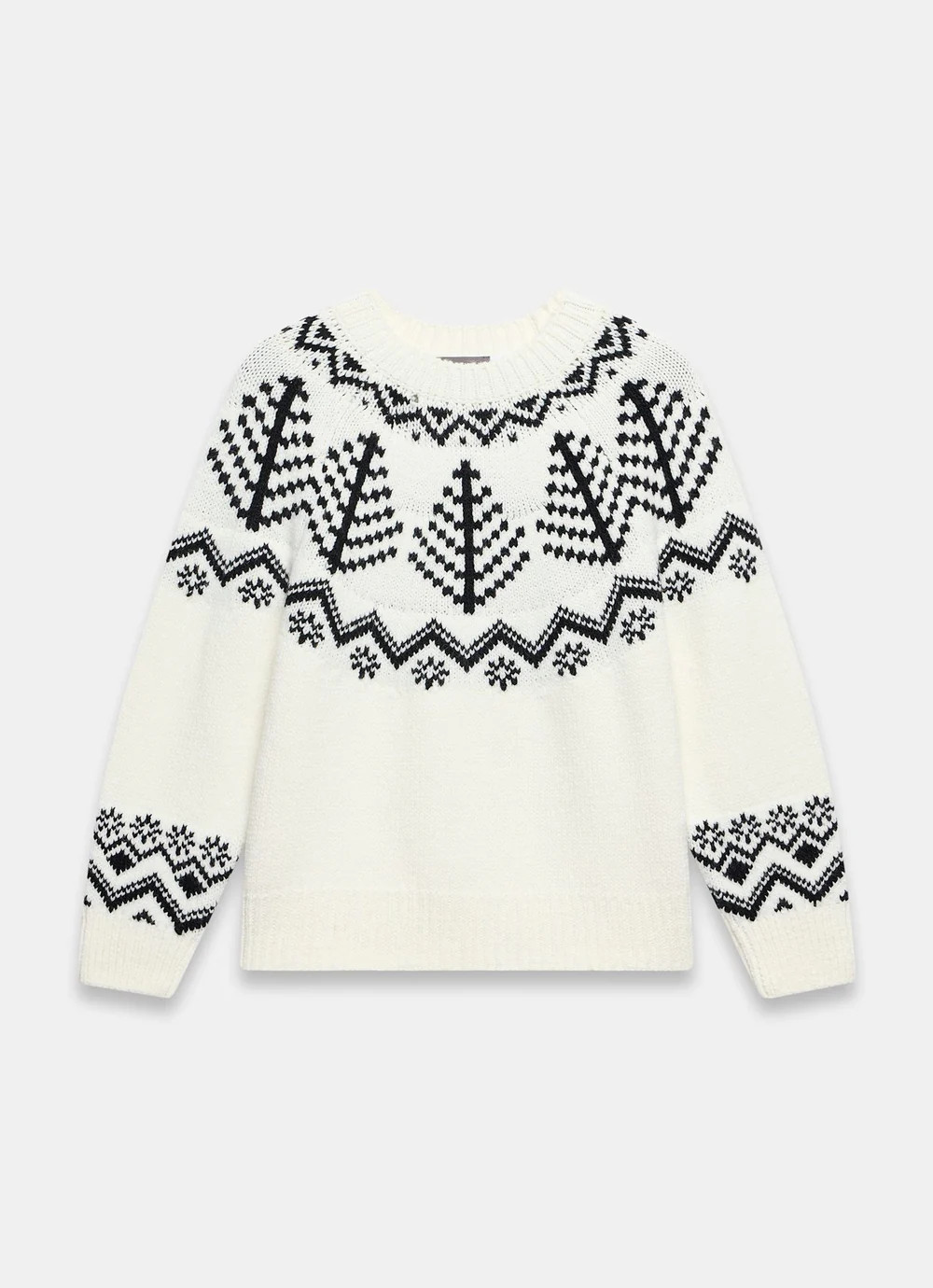 Cream Fair Isle Jumper | Mint Velvet