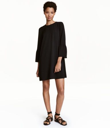 H&M Dress with Flounced Sleeves $24.99 | H&M (US)