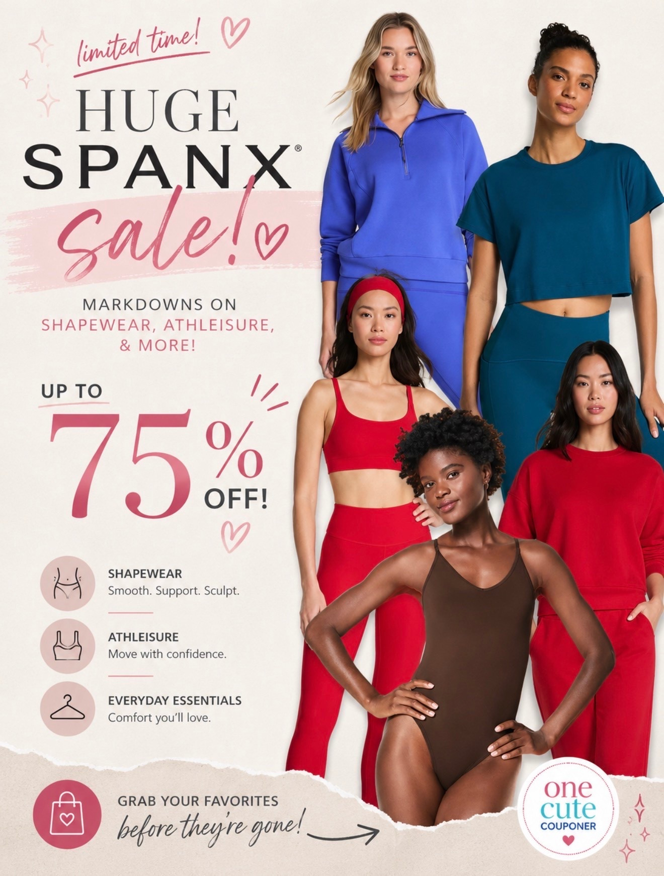 ⚡️HUGE SPANX SALE! Markdowns on Shapewear, Athleisure, & more! up to 75% off! ⚡️

#LTKSaleAlert