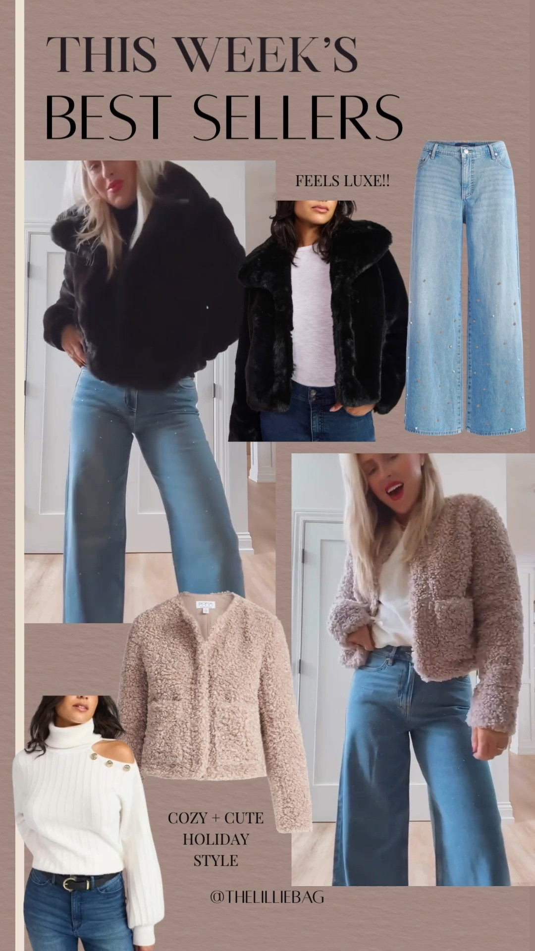 Best seller Walmart fur jackets!🔥🔥🔥
Quality is GORG! I’m in small.

Fur jacket. Coat. Winter outfit. Winter style. Jeans. Denim  

#LTKGiftGuide #LTKHoliday #LTKootd