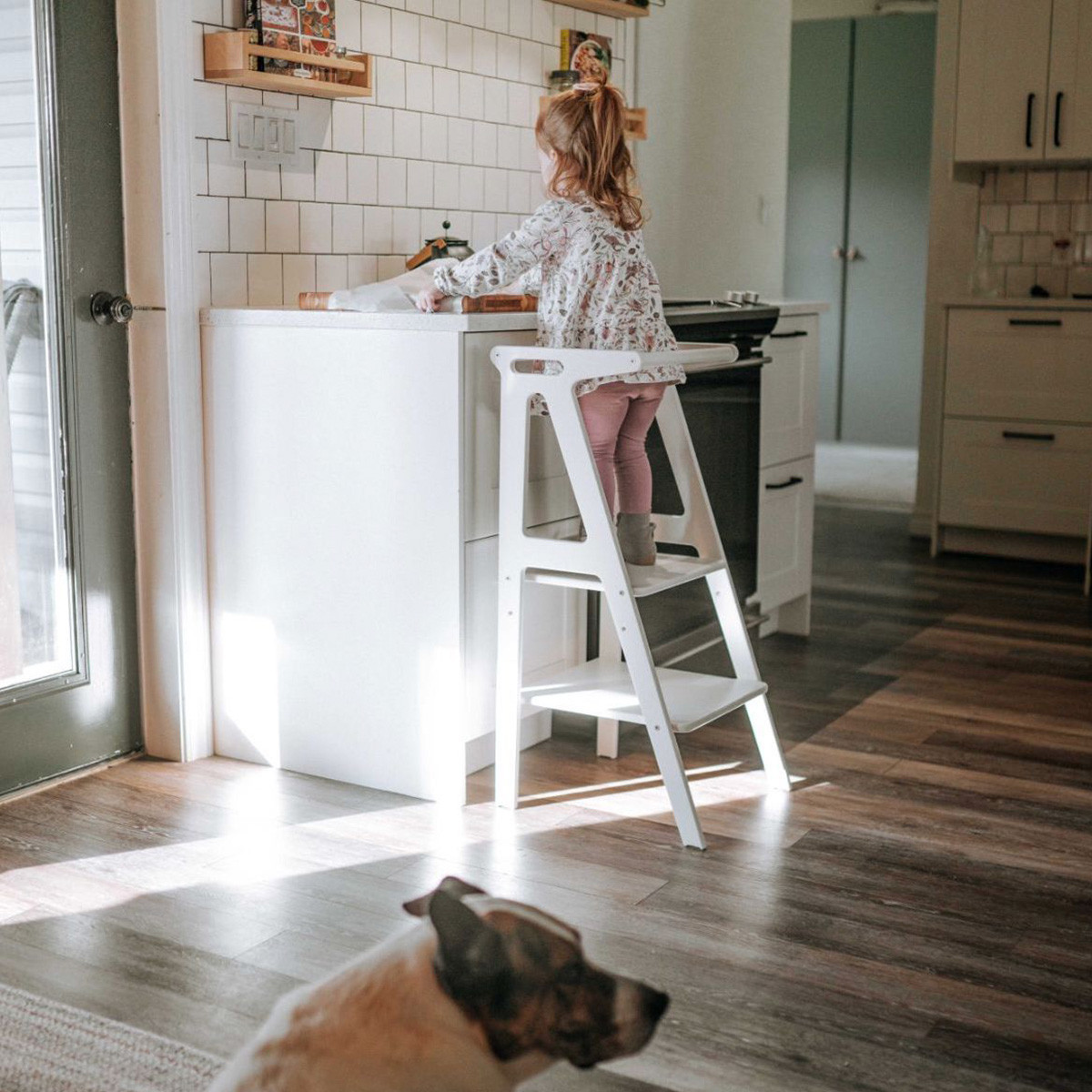 All Circles PlayTower – Wooden Kitchen Tower | The Tot