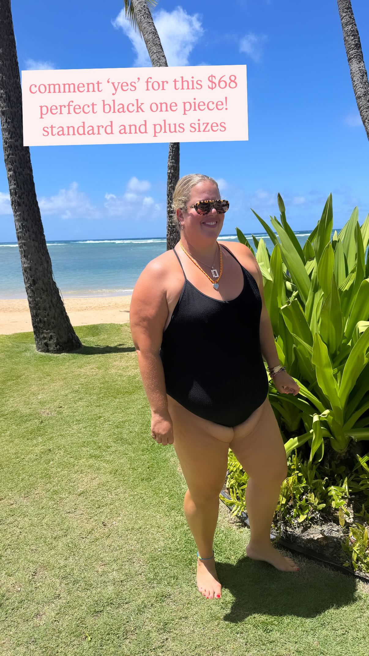 The perfect black one piece 

 