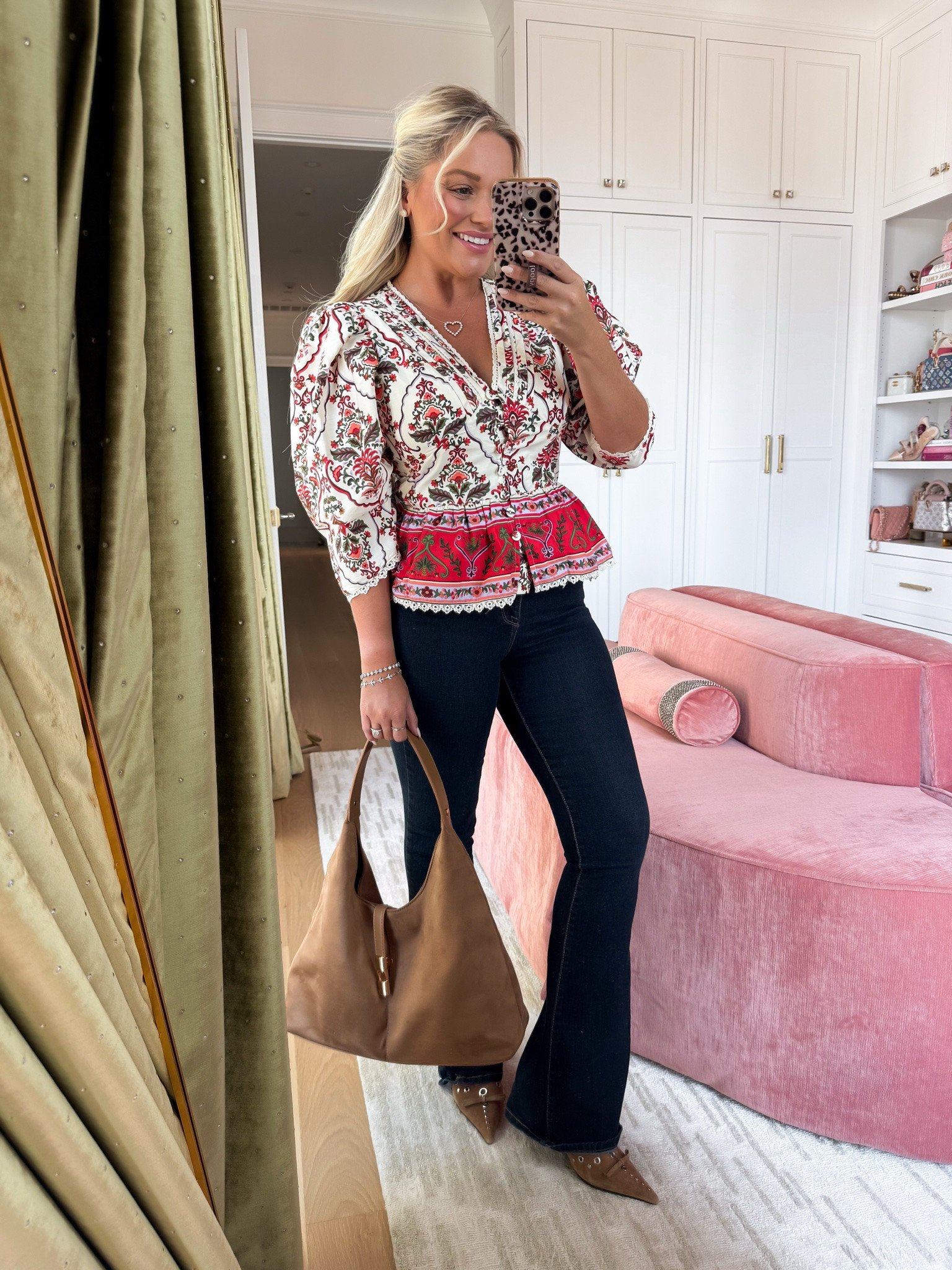 Love the peplum detail on this top!

#LTKgrwm #LTKootd #LTKdayinmylife