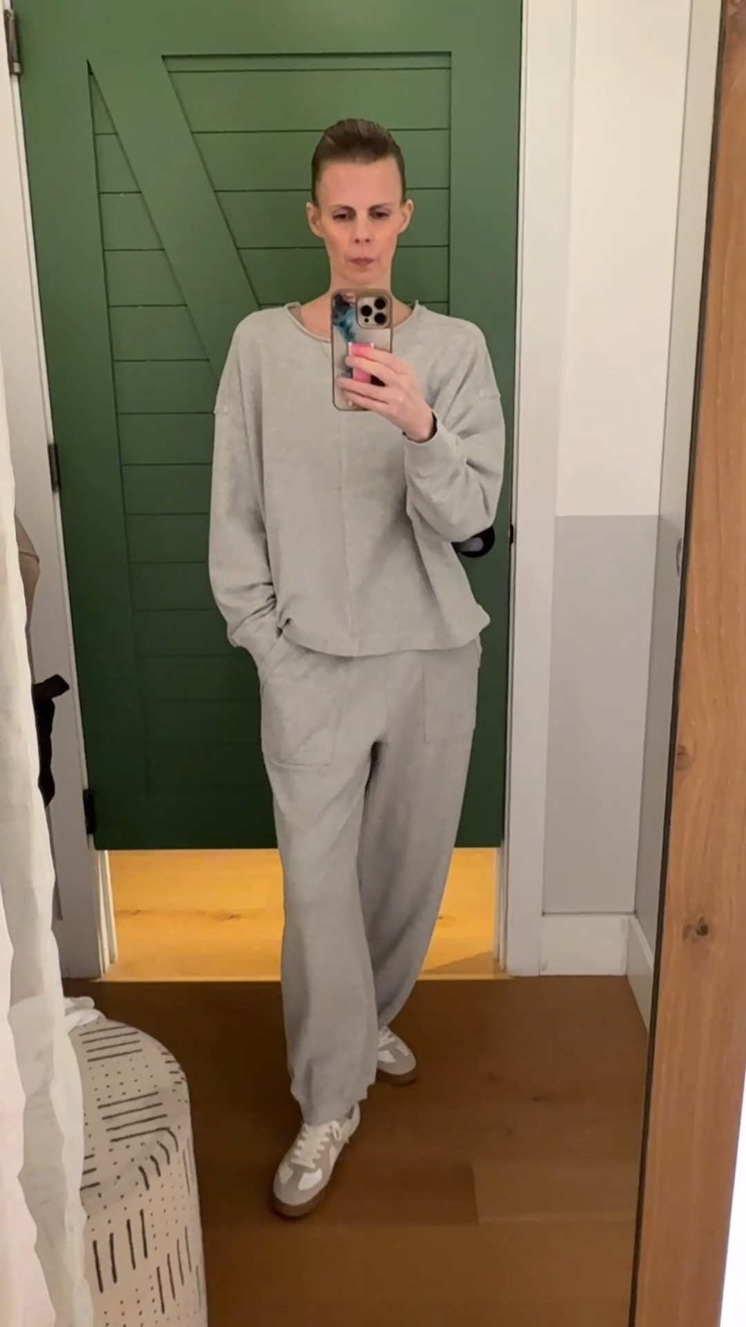 AERIE CODE ALERT! I have been eyeing this set online but today I stopped in store and I l LOVE it! The material so much! Sometimes terry isn’t that soft and this is super soft and cozy! I’m wearing small in both and am 5’11. I ordered XS tall online.  USE CODE: SHOPMY20 for 20% off. #aerie #aeriesale

#LTKSaleAlert #LTKTall #LTKmomlife