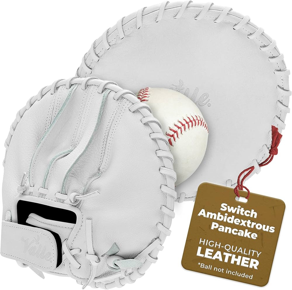 Valle Eagle Switch Ambidextrous Pancake Baseball and Softball Training Glove - Flat & Soft Leathe... | Amazon (US)