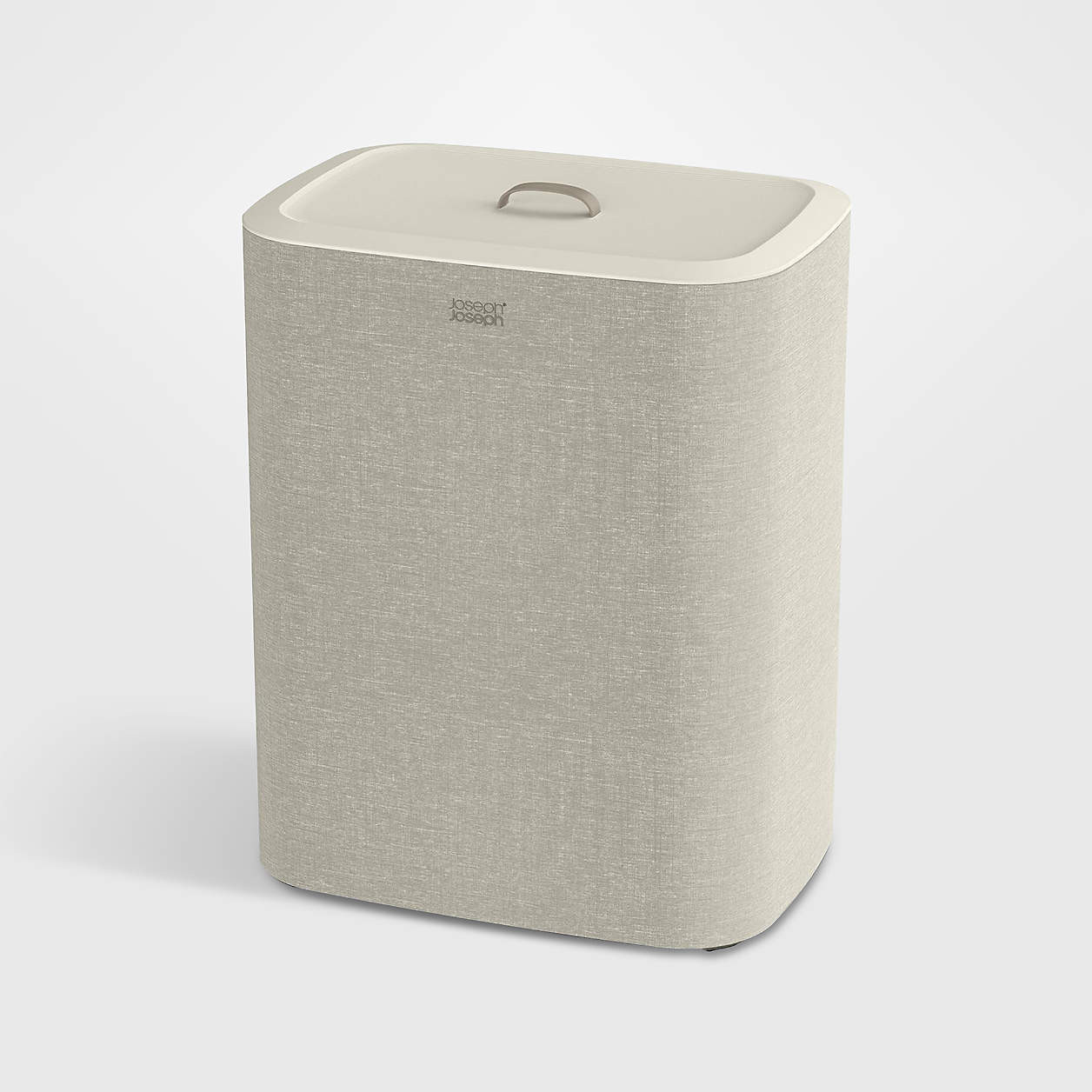 Joseph Joseph Tota 90L Dual Laundry Basket - Ecru + Reviews | Crate & Barrel | Crate & Barrel