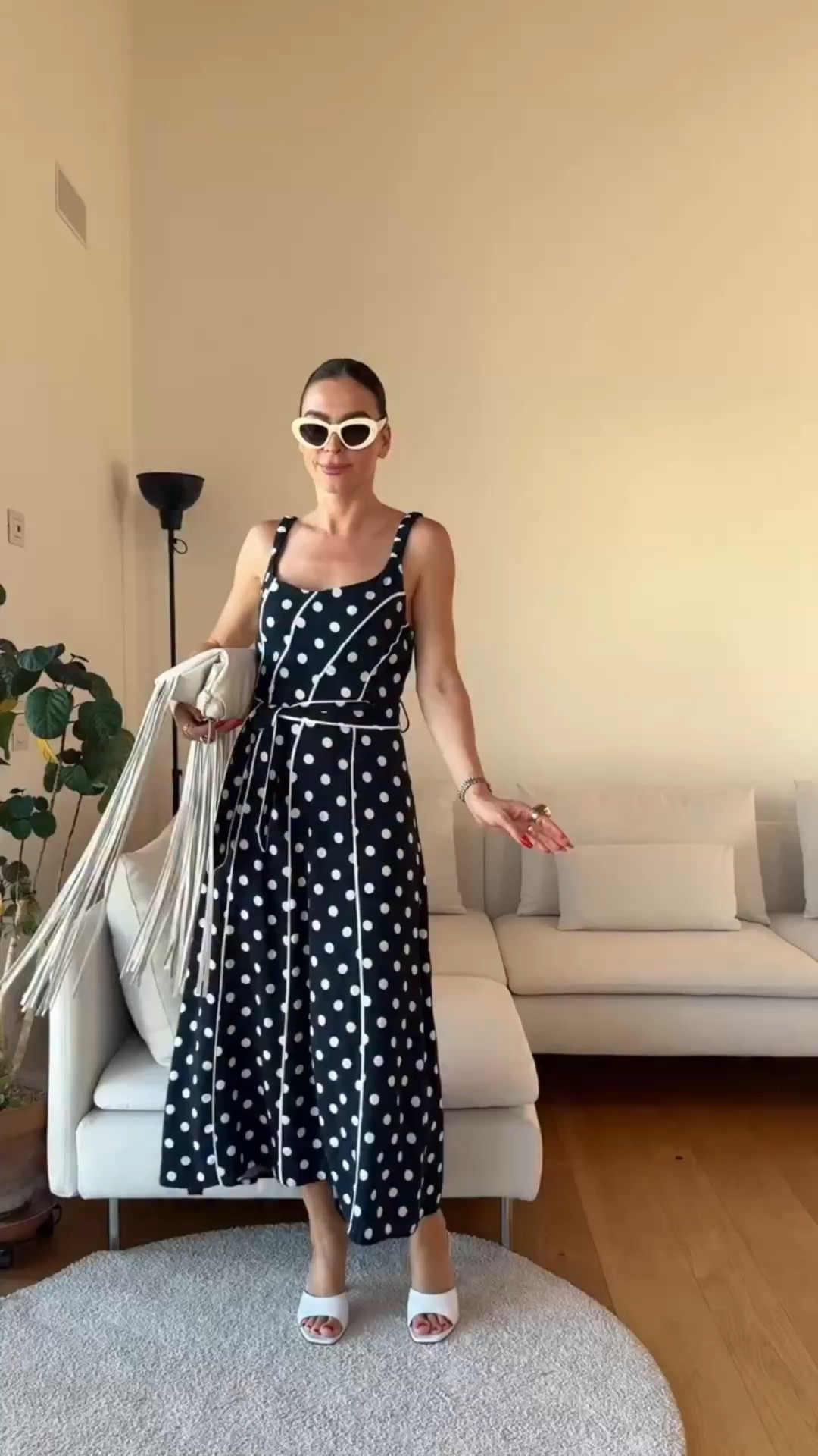 The perfect polka dots dress 🖤✨

I’m completely obsessed with this dress.

I’m wearing the Polka Dot Belted Midi Dress in Black with White Polka Dots, Size S.

For reference, I’m 173 cm (5’8”).

The fit is honestly perfect. The waist-defining belt gives it such a flattering shape, while the black and white polka dots make it timeless enough to wear season after season.

It’s one of those dresses that works for almost everything. Wear it with heels for dinner or an event, with ballet flats or loafers for a polished daytime look, or add a blazer or leather jacket as we move into autumn.

Classic, feminine and so easy to wear. This is definitely one I wouldn’t leave sitting in my basket for too long.

🔎 Zara polka dot dress, Zara midi dress, Zara belted dress, black and white polka dot dress, Zara new in, Zara transitional dress, Zara autumn outfit, fall fashion, September outfit ideas, elegant everyday dress, workwear dress, dinner outfit, timeless dress, feminine style, classic wardrobe, transitional fashion, outfit inspiration

#LTKuk

#LTKeurope #LTKFashionMonth #LTKstyletip