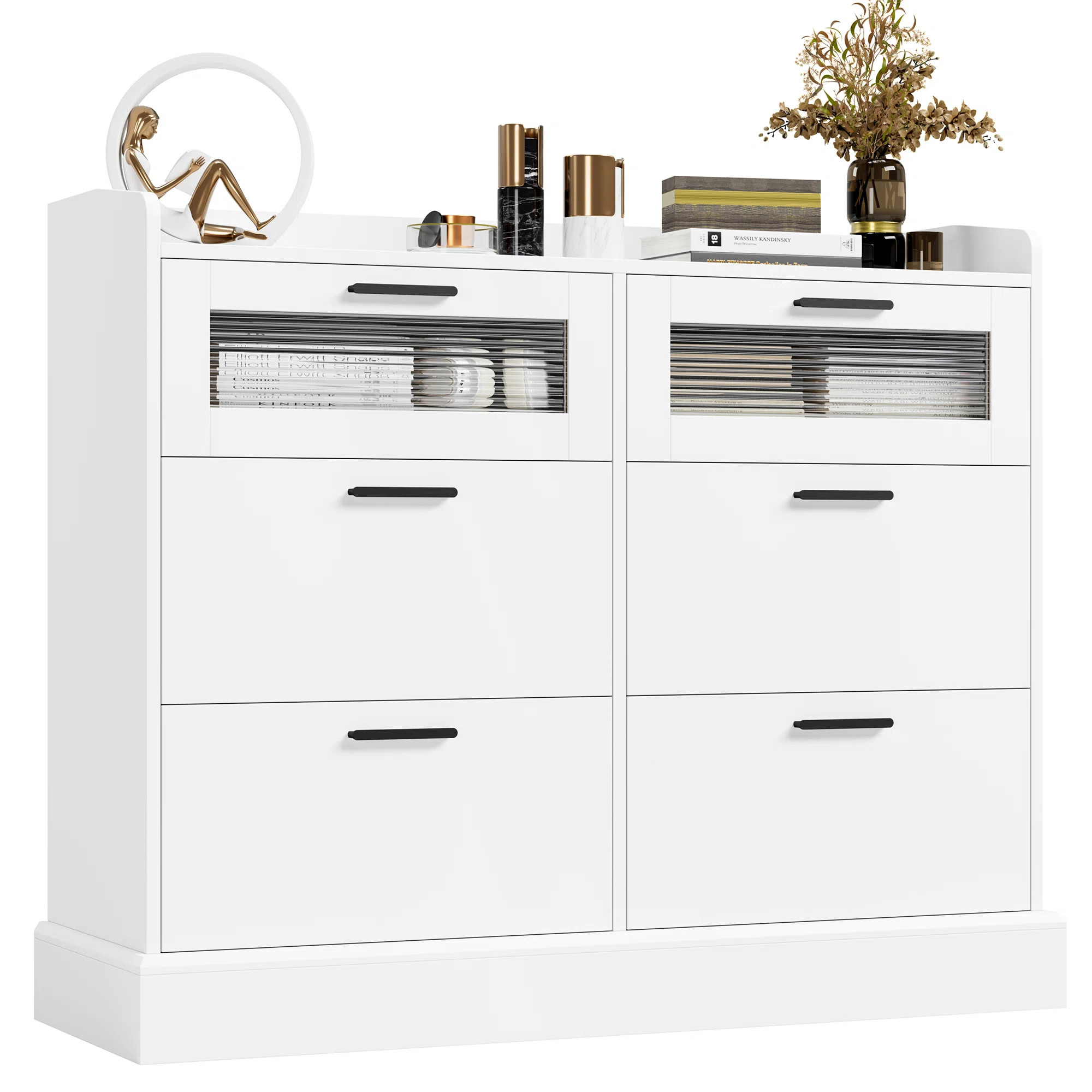 Tennie 39.4" W 6-Drawer Double Dresser | Wayfair North America