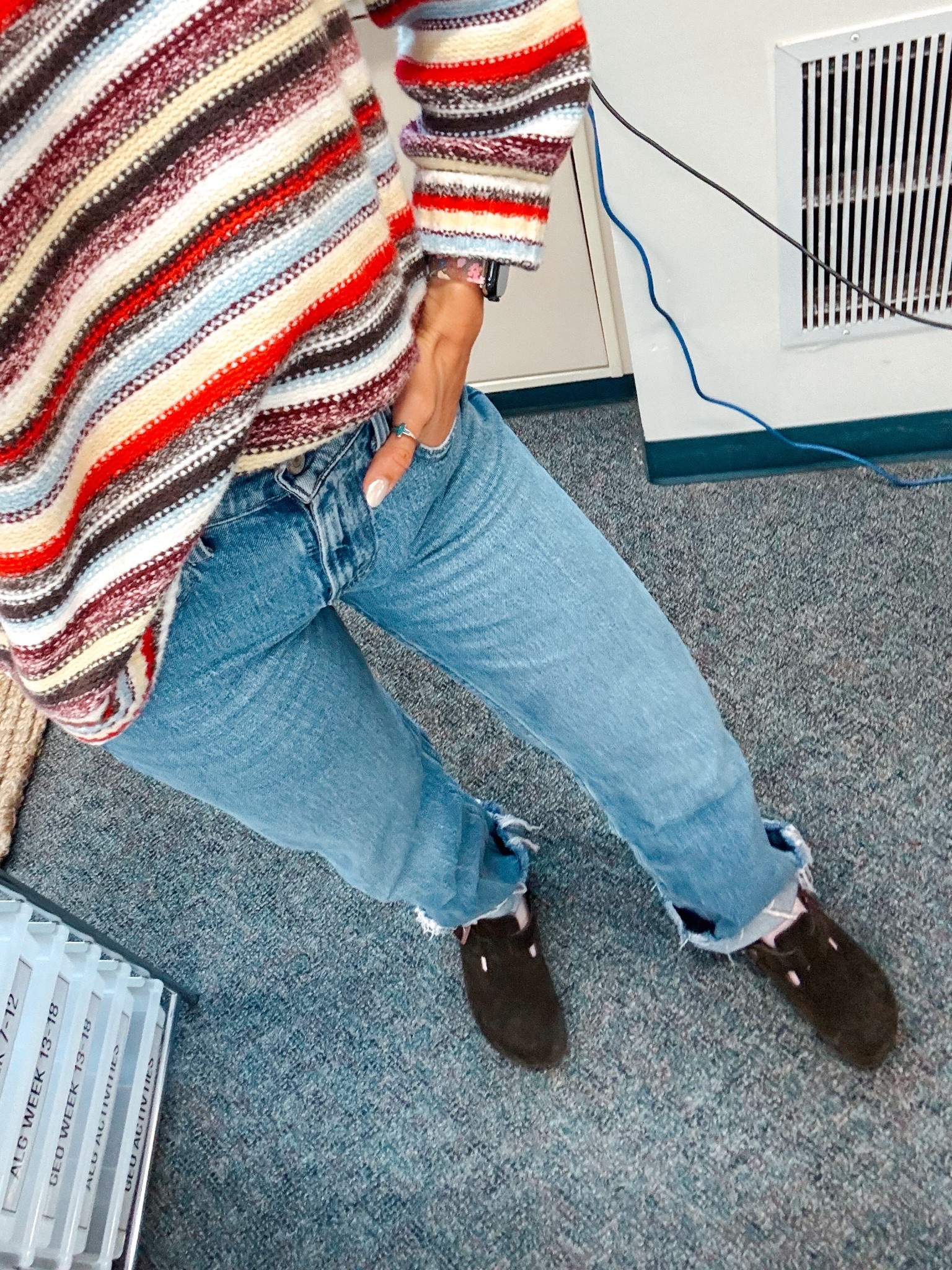 FAVE JEANS FOREVVERRRR!! Wearing a size 25 long 