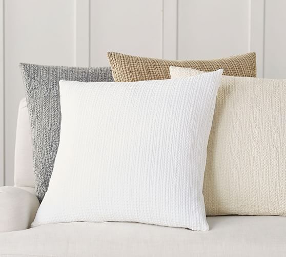 Honeycomb Pillow Cover | Pottery Barn (US)