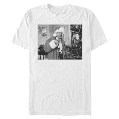 Men's National Lampoon's Christmas Vacation Panty Scene  T-Shirt - White - Medium | Target