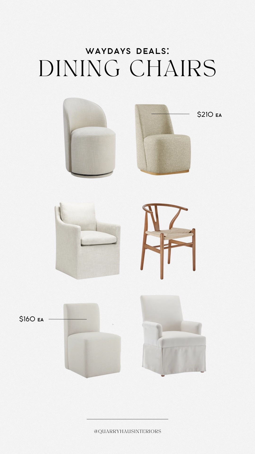 WAYDAY is going on now and ends TOMORROW! Shop my favorite dining chairs here on major sale!

Dining room furniture seating chairs upholstered wood modern traditional 

#LTKSaleAlert #LTKHome