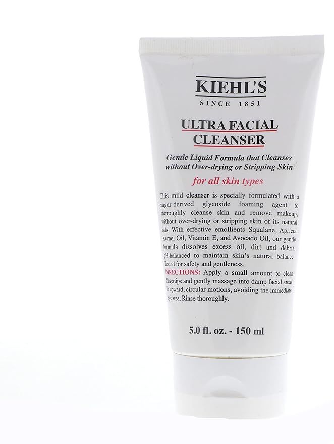 Kiehl's Limpiador facial ultra para todo tipo de piel, 5 onzas | Amazon (US)