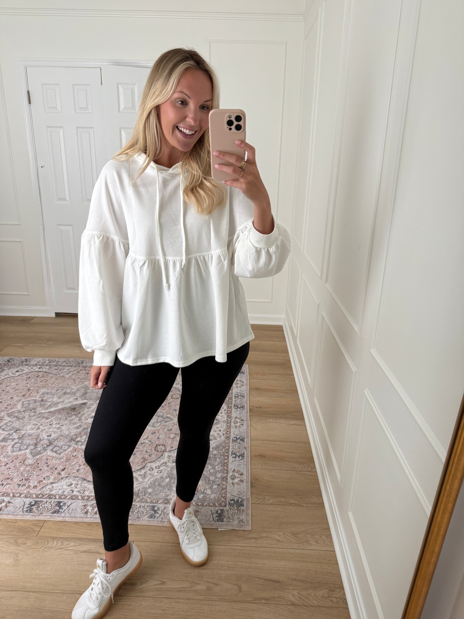 Love this feminine sweatshirt! Casual weekend outfit - fall outfit 

#LTKSeasonal #LTKStyleTip #LTKMidsize