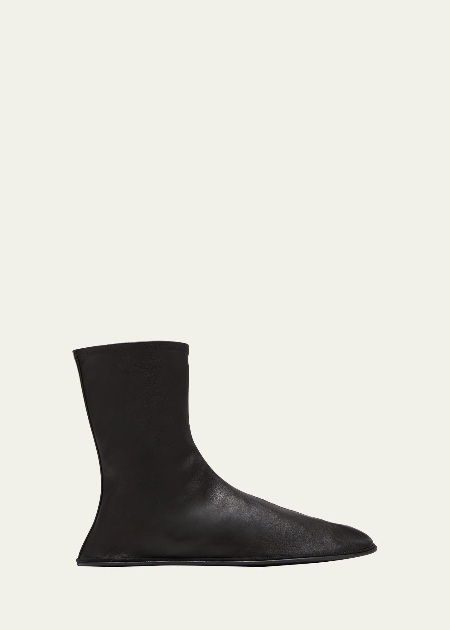 Leather Mid Sock Boots | Bergdorf Goodman