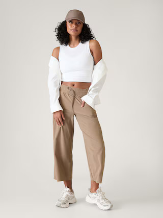Avenue Wide Leg Crop Pant | Athleta