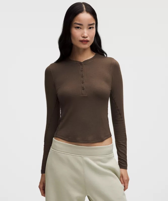 Hold Tight Long-Sleeve Henley | lululemon (AU)