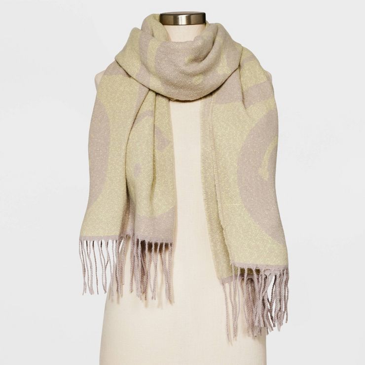 Women's Icon Blanket Scarf - Wild Fable™ Beige | Target