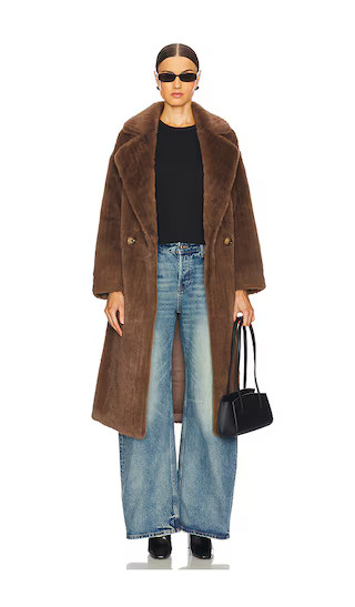 Lori Coat in Bark | Revolve Clothing (Global)