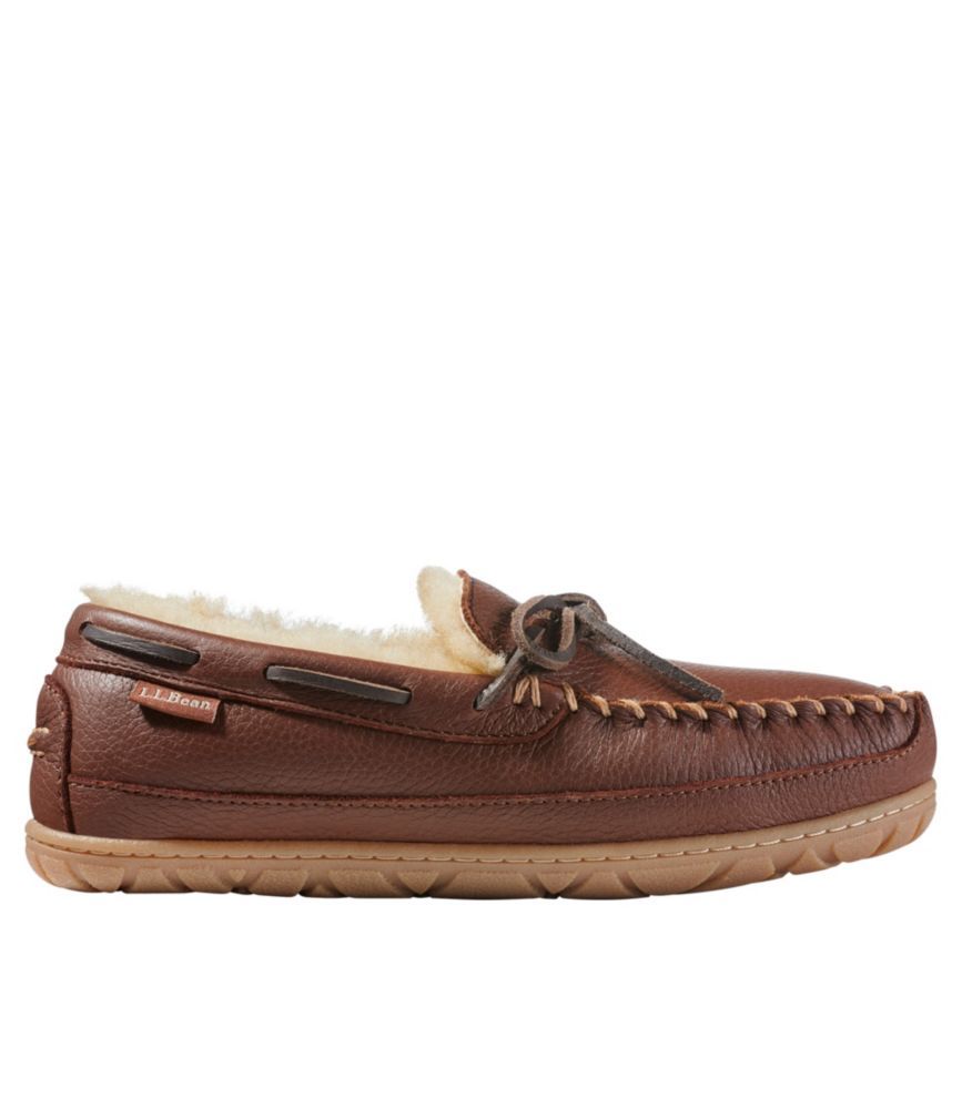 Women's Wicked Good Slippers, Moosehide Camp Moccasin | Slippers at L.L.Bean | L.L. Bean