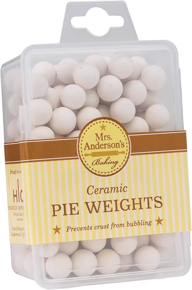 Mrs. Anderson"™s Baking Pie Crust Weights, Natural Ceramic Stoneware | Amazon (US)