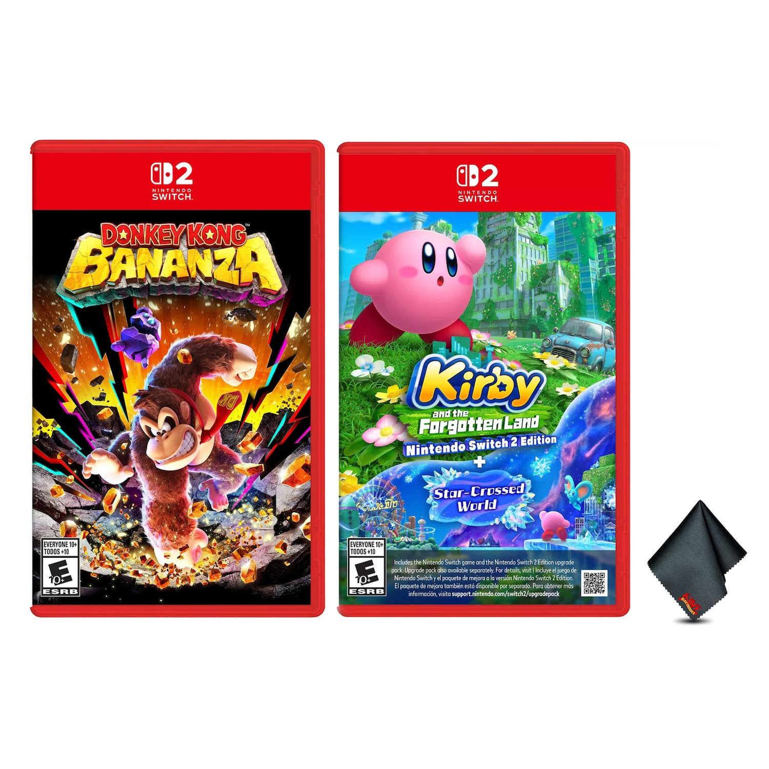 Donkey Kong Bananza, Kirby and the Forgotten Land Nintendo Switch 2 Edition + Star-Crossed World Bundle - Nintendo Switch 2 | Best Buy U.S.