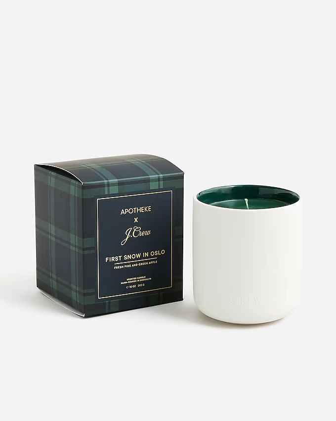 Apotheke X J.Crew First Snow in Oslo candle | J. Crew US