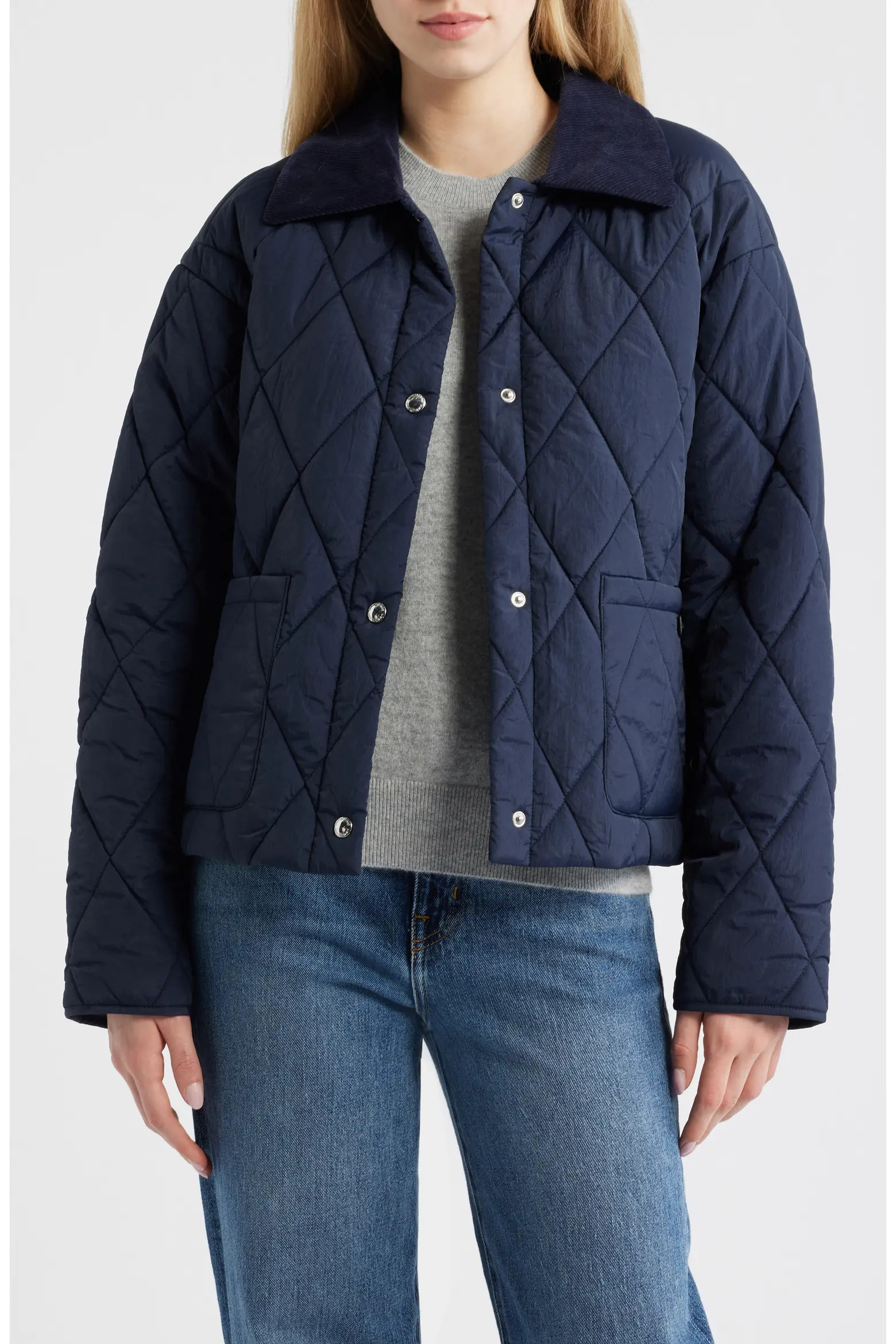 Quilted Crop Jacket (Women) | Nordstrom | Nordstrom