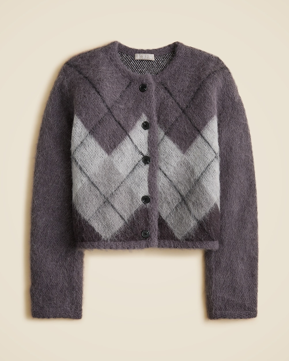 Cardigan in argyle wool blend | J. Crew US