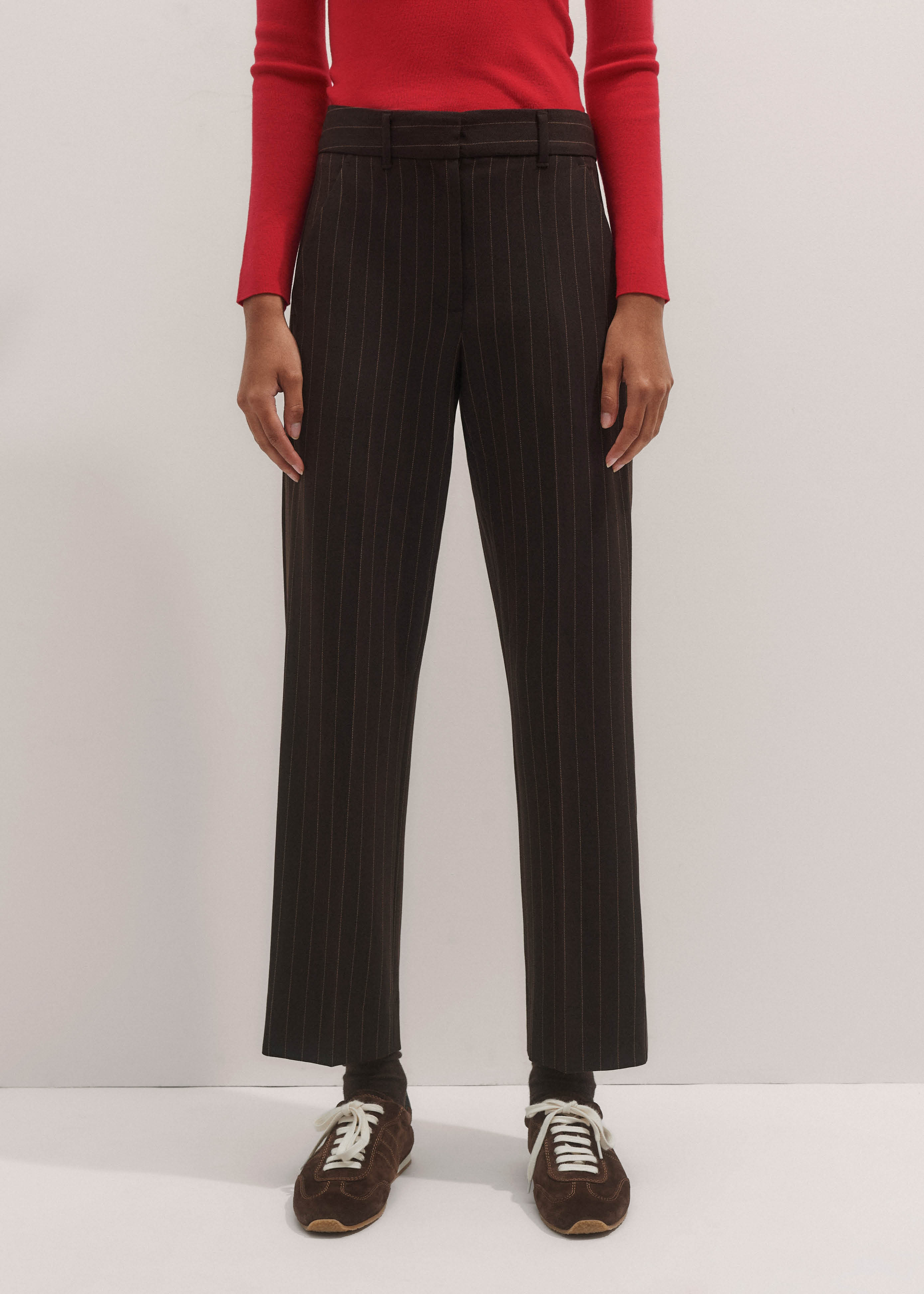 Slim Crop Trouser Fluid Tailoring | ME+EM Global (Excluding US)