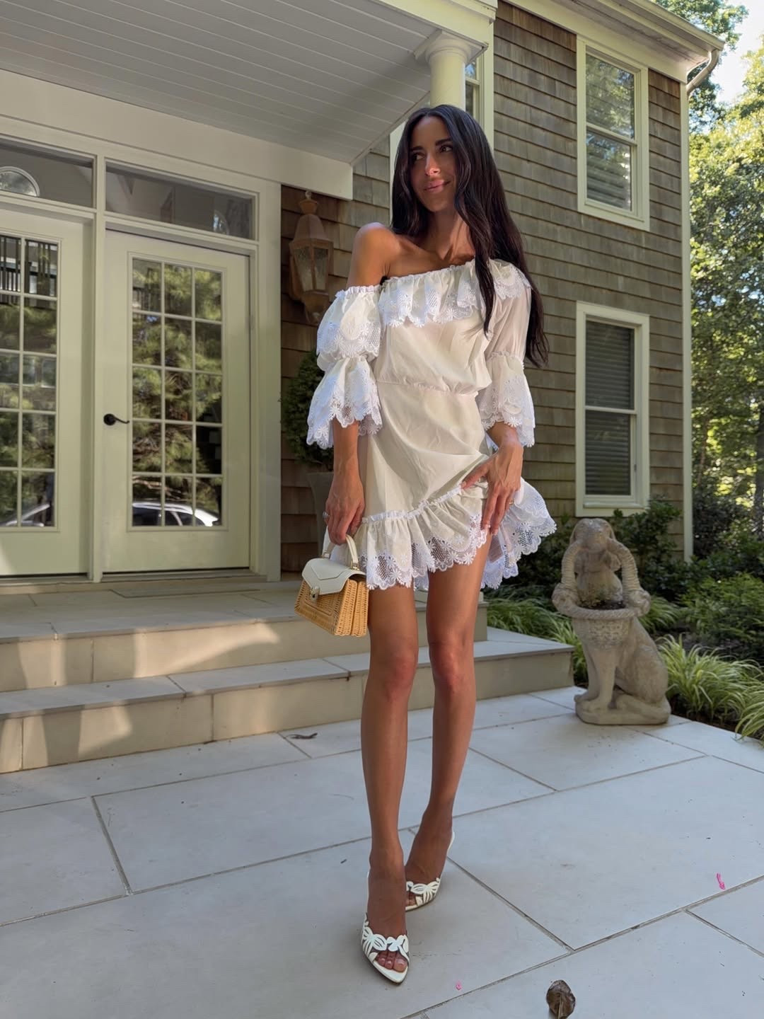 This weekend in the Hamptons 🥺❤️ My shoes are Louboutin!
