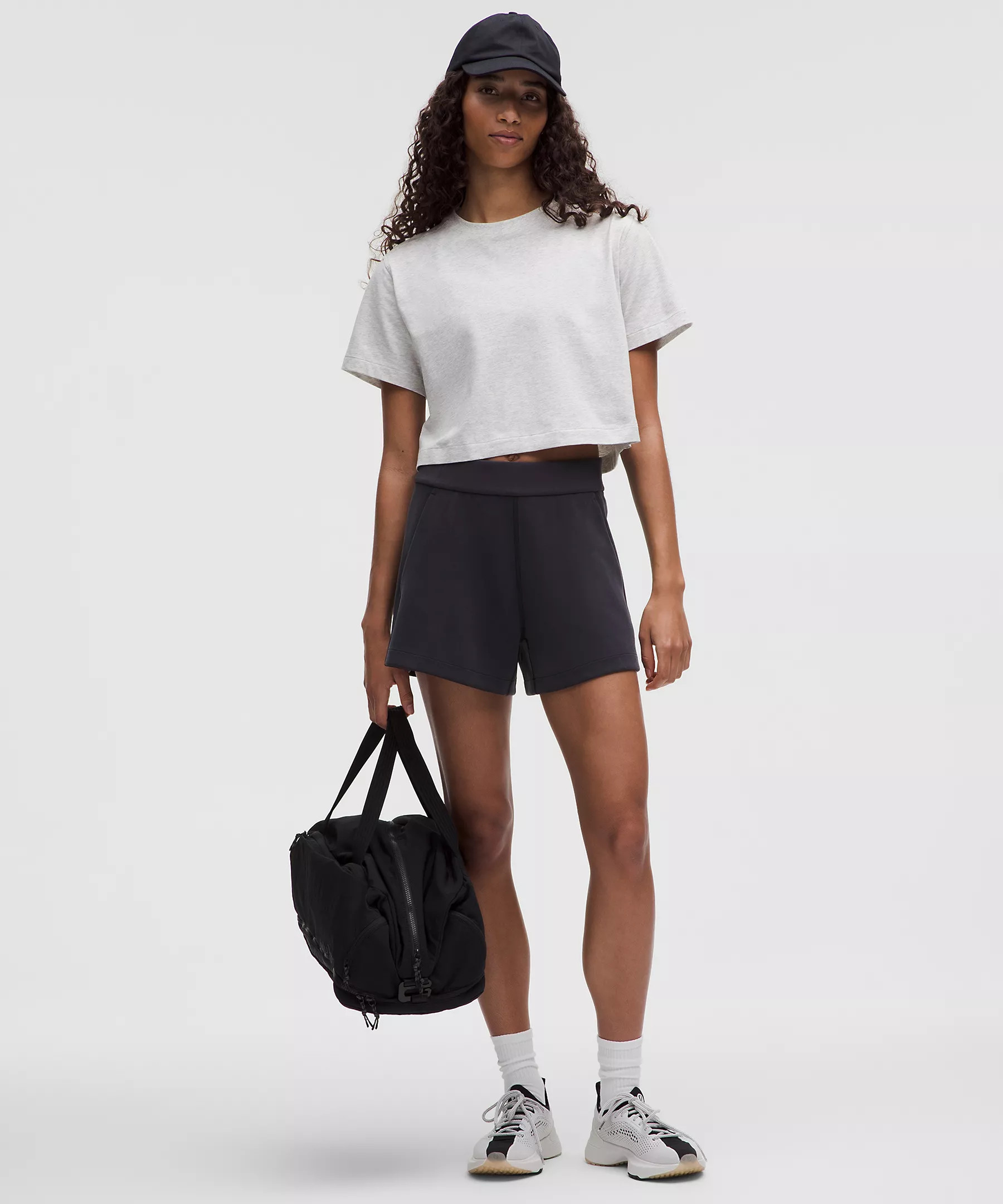 All Yours Organic Cotton Cropped T-Shirt | Women's Short Sleeve Shirts & Tee's | lululemon | Lululemon (US)