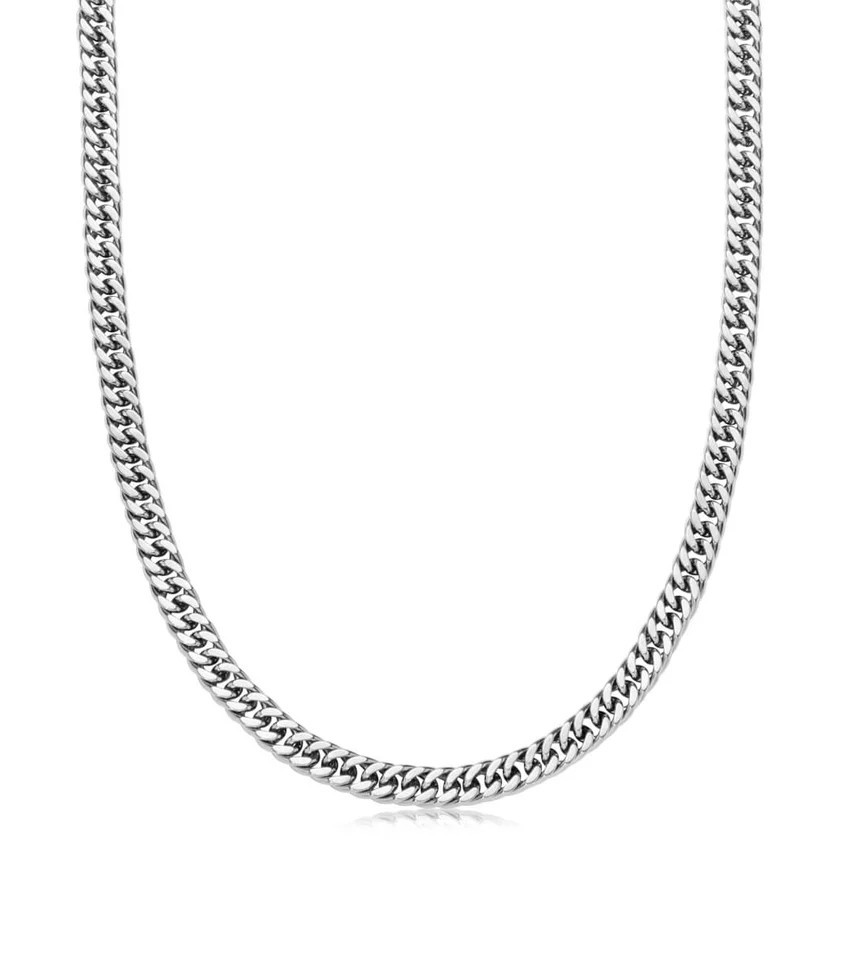 Curb Chain Necklace (Silver) | Abbott Lyon