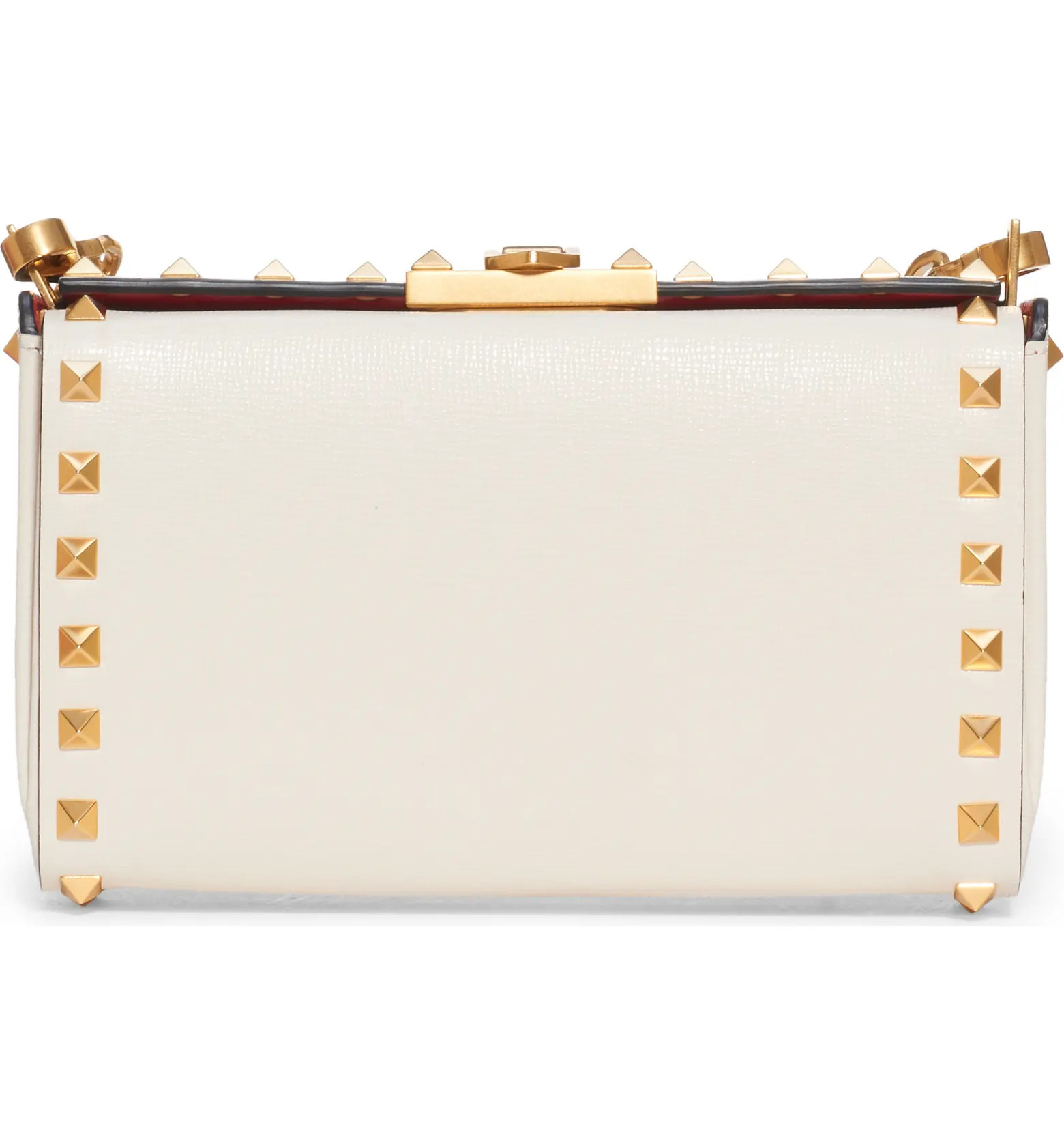Valentino Garavani Alcove Rockstud Leather Convertible Clutch | Nordstrom | Nordstrom