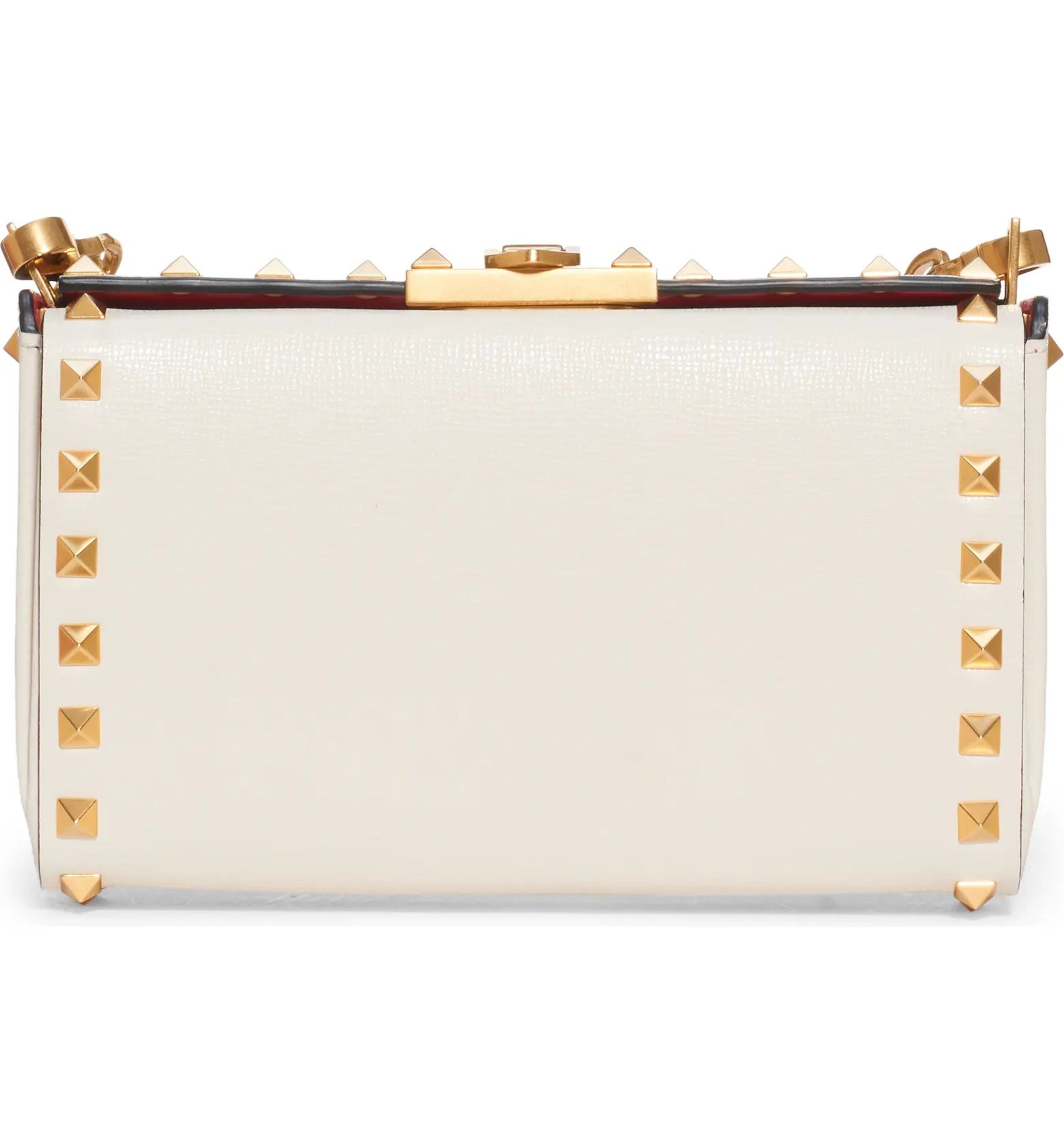 Alcove Rockstud Leather Convertible Clutch | Nordstrom