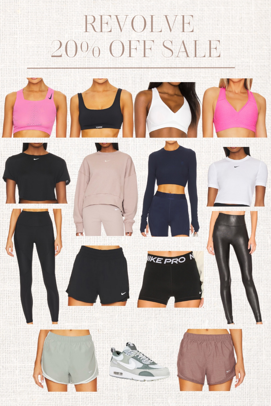 Revolve 20% Off Sale 
#LauraBeverlin #RevolveSale #Workout #WorkoutClothes #nike #Fashion 

#LTKworkwear #LTKunder100 #LTKsalealert