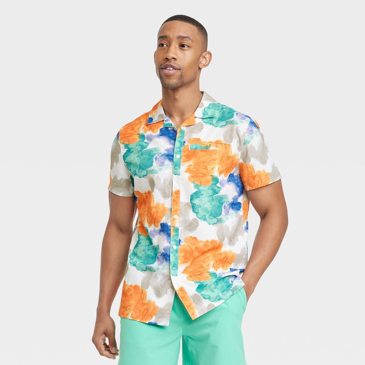 Men's Short Sleeve Resort T-Shirt - All in Motion™ | Target