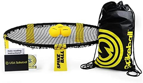 Spikeball 3 Ball Original Roundnet Game Set - Includes 3 Balls, net and Bag | Amazon (US)