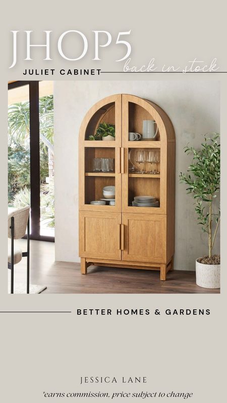 RESTOCK ALERT! The viral arched cabinet from Better Homes and Gardens at Walmart is restocked in the honey color. Hurry before it sells out! Better Homes and Gardens arched cabinet, viral cabinet, honey colored cabinet, Juliet arched cabinet, Walmart home, Walmart furniture, better homes and Gardens Furniture, restock alert

#LTKHome #LTKStyleTip
