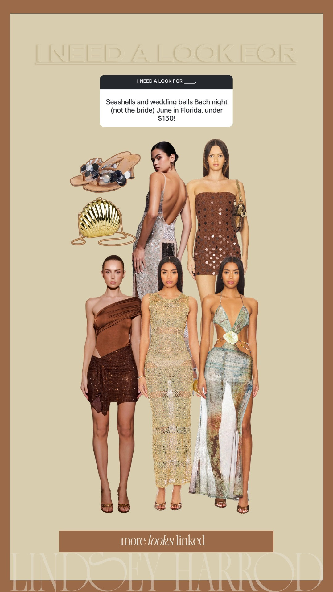 Sea shells & wedding bells bach night inspo!  

 #LTKootd #LTKSeasonal #LTKWedding