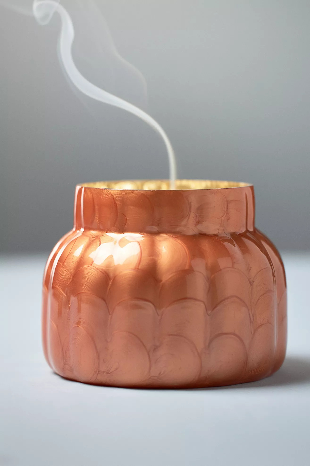 Capri Blue Pumpkin Clove Capiz Jar Candle | Anthropologie (US)