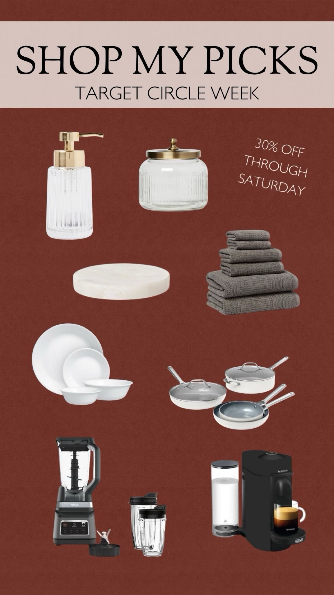 Shop my picks for Target Circle Week 

#LTKxTarget #LTKsalealert #LTKhome