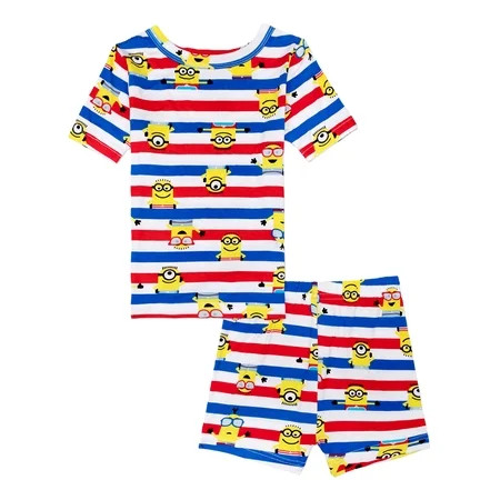 Character Toddler Tee and Shorts Viscose Pajama Set, 2-Piece, Sizes 12M-5T | Walmart (US)
