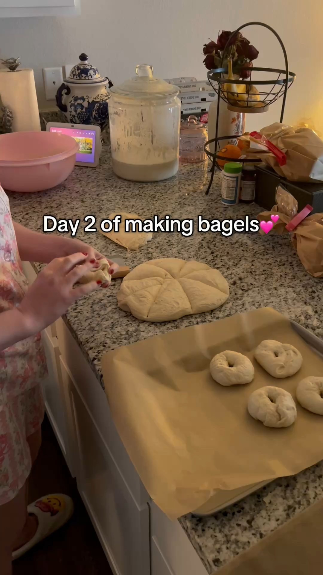Sourdough bagel baking day!!!

#LTKFindsUnder50 #LTKFamily #LTKSeasonal