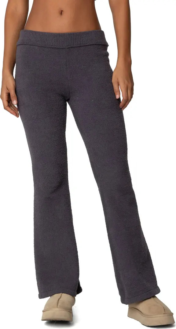 Plush Flare Leg Pants | Nordstrom