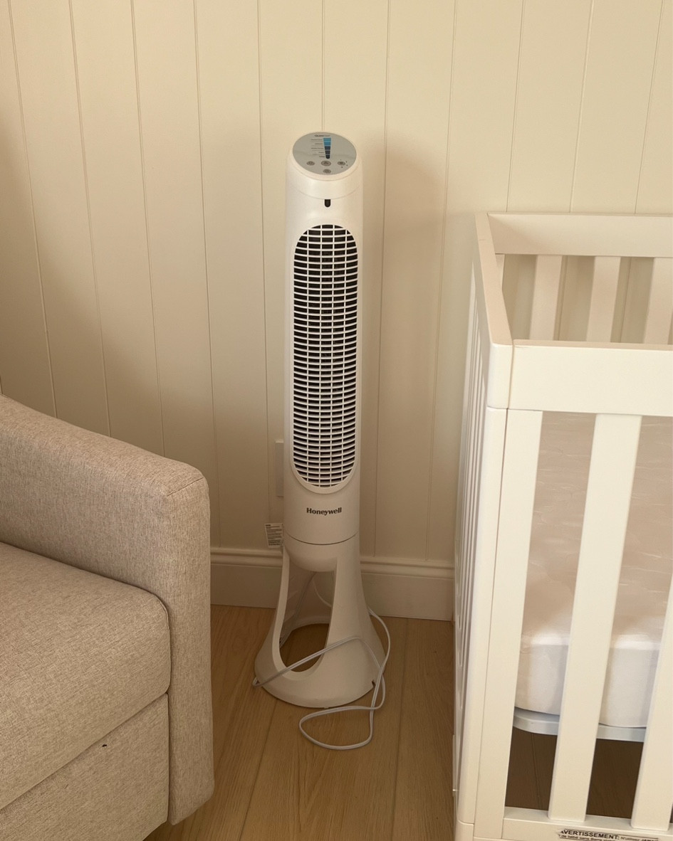 When the AC just isn’t enough during the third trimester lol .. we’ve been using this floor fan in our bedroom every night! Originally we purchased for the baby’s room since there’s no ceiling fan in the nursery 🩷🧸🍼 highly recommend!

#LTKSeasonal #LTKFamily #LTKHome