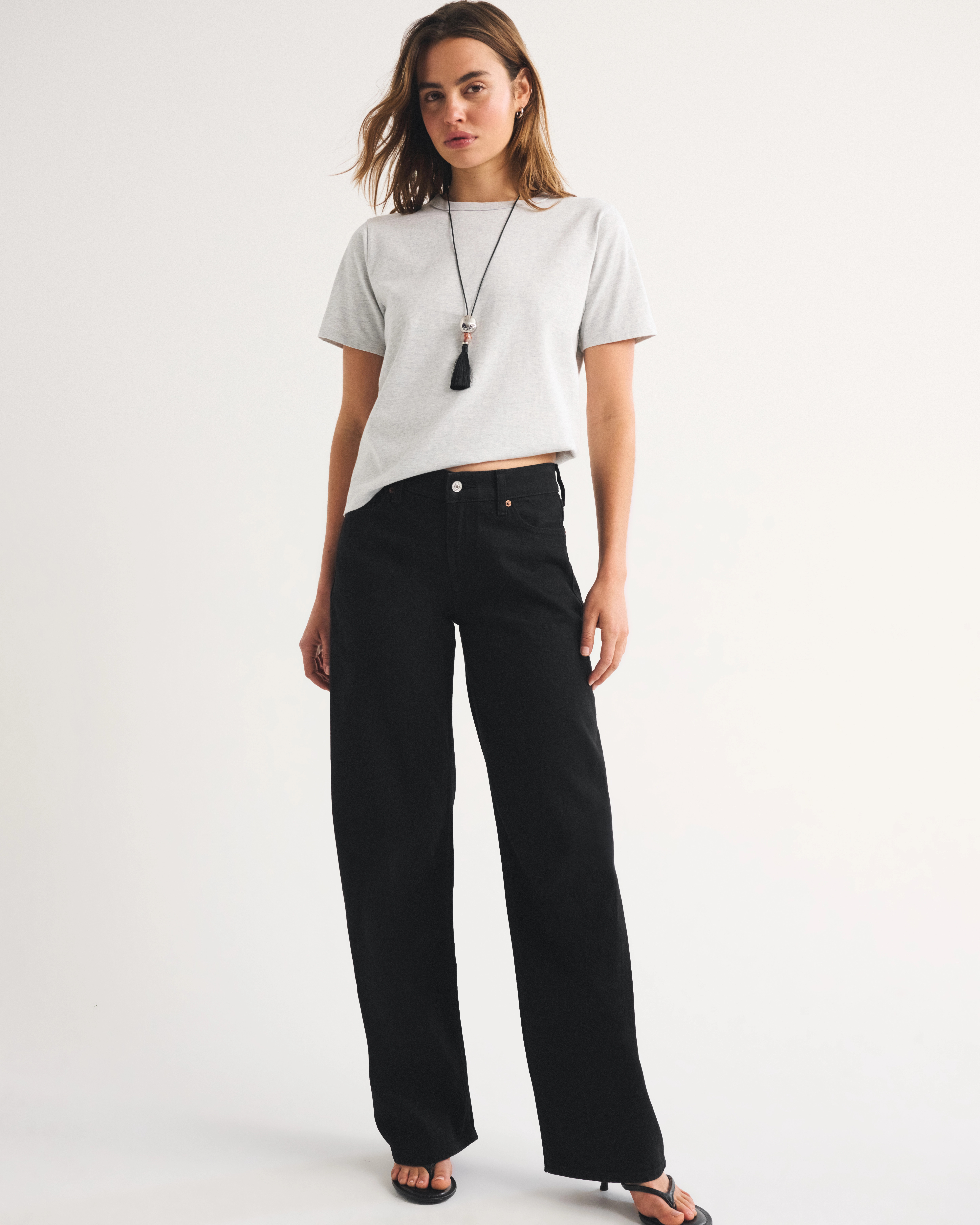 Low Rise Ultra Loose Jean | Abercrombie & Fitch (US)